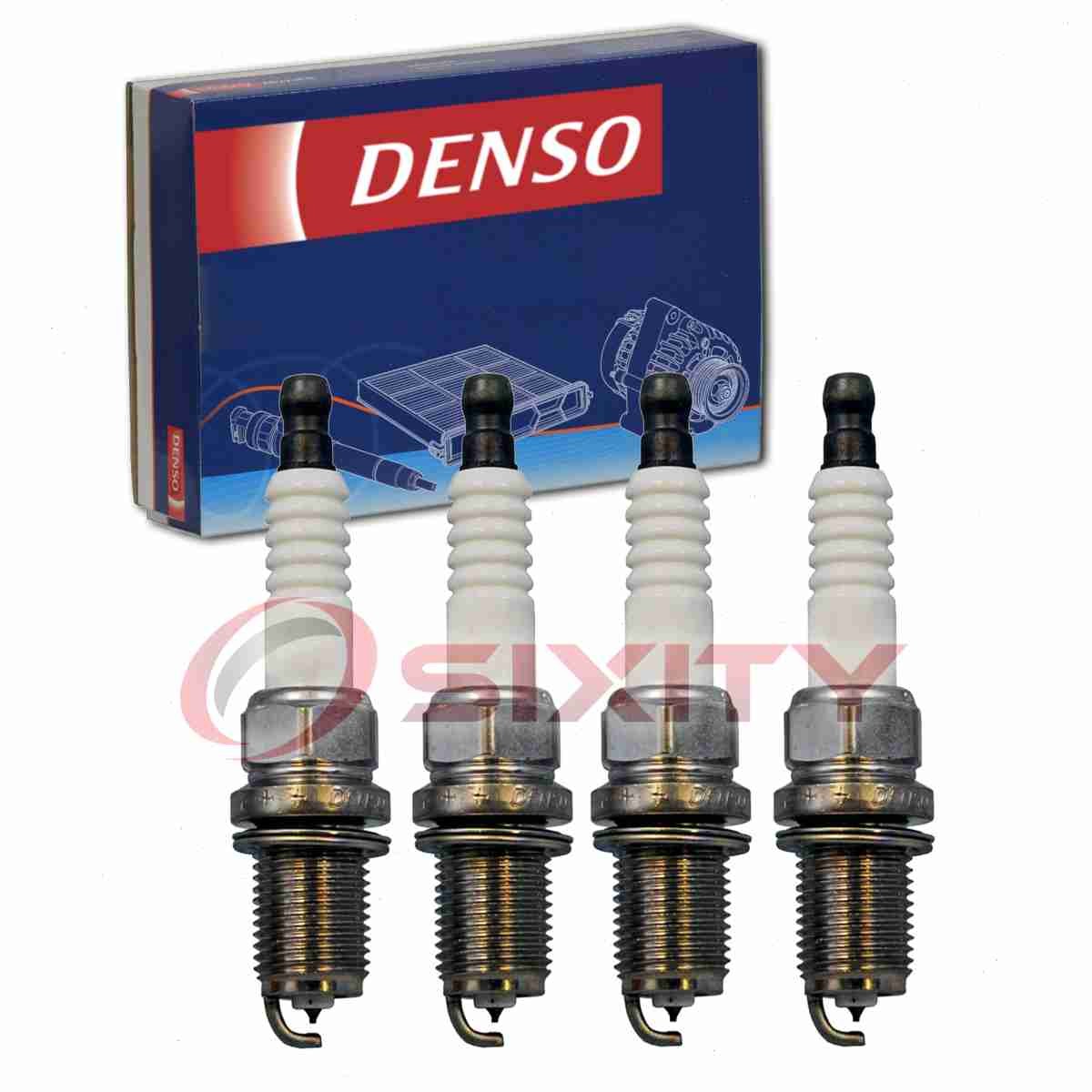 4 pc DENSO 3412 Spark Plugs for ZJY6-18-110 Z6B7-18-110 SK16PR-E11 hm