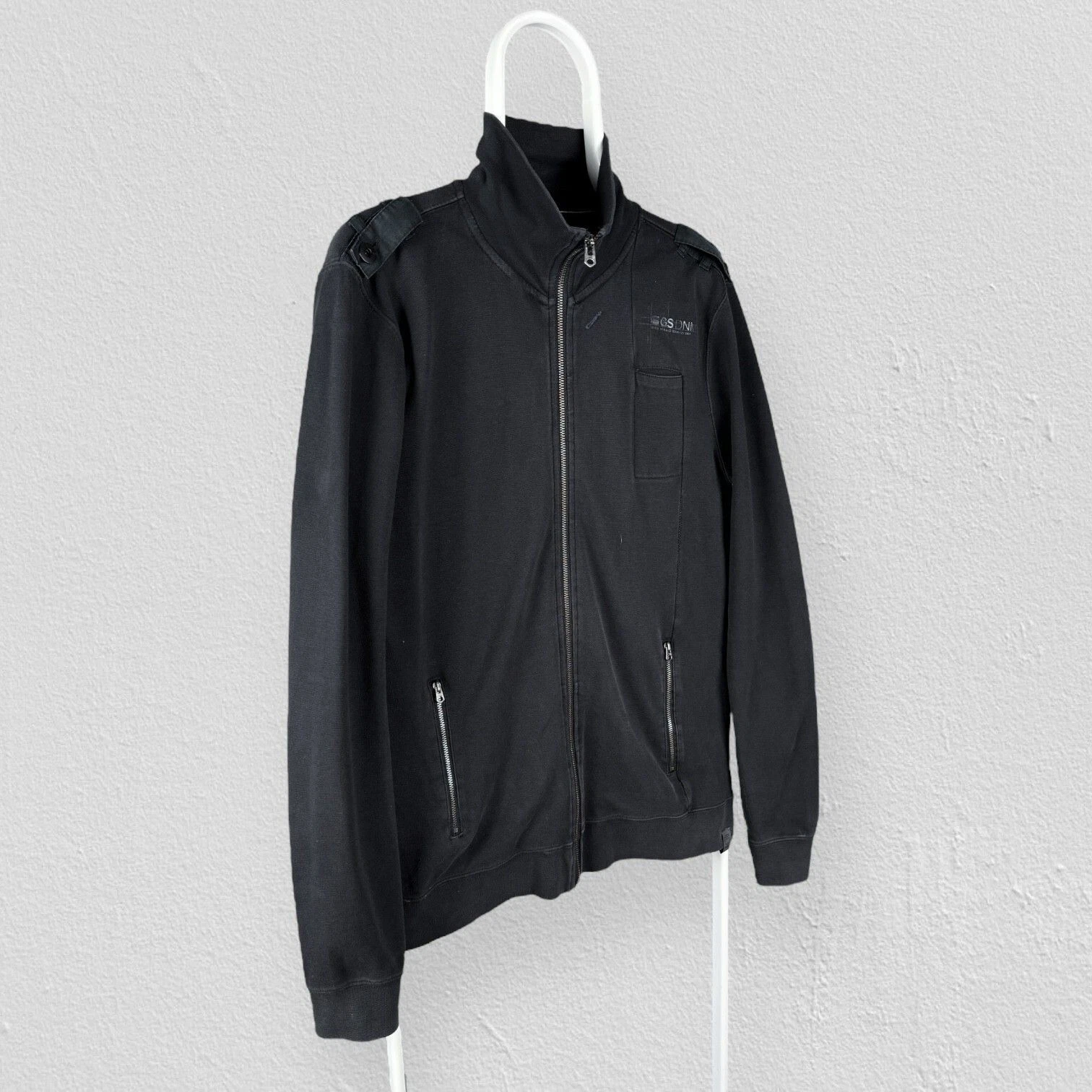 G-Star Decoder Bomber Sweatshirt Jacket Full Zip Mens Large image 2