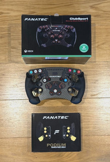 Fanatec ClubSport Steering Wheel Formula V2 X & Podium Advanced Paddle Module
