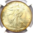 1947 Walking Liberty Half Dollar 50C Coin - Certified NGC MS67 - $1,600 Value!
