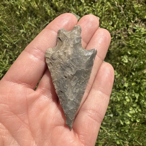 MLC s7283 2 5/8" Needle Tip Stemmed Arrowhead Old Texas Stone Artifact - Picture 2 of 6