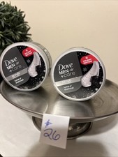 (2) Dove Men + Care Body & Face Scrub Holiday Limited Ed Lump O' Charcoal 3.5 oz