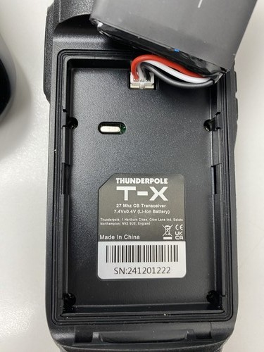 Thunderpole T-X Portable Handheld CB Radio 27 MHz AM/FM Transceiver UK - Bild 5 von 5