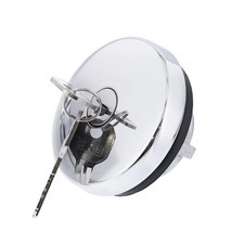 1947-1971 Chevygmcford Vented Locking Gas Cap With 2 Keys Chrome 1947-1971 Chevygmcford Vented Locking Gas Cap With 2 Keys Chrome