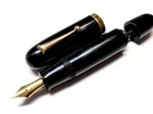 Vintage fountain pen  big eye dropper ebonite from Japan  16cm