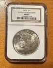 1923-S Peace Silver Dollar MS63 NGC -PATRIOT COLLECTION