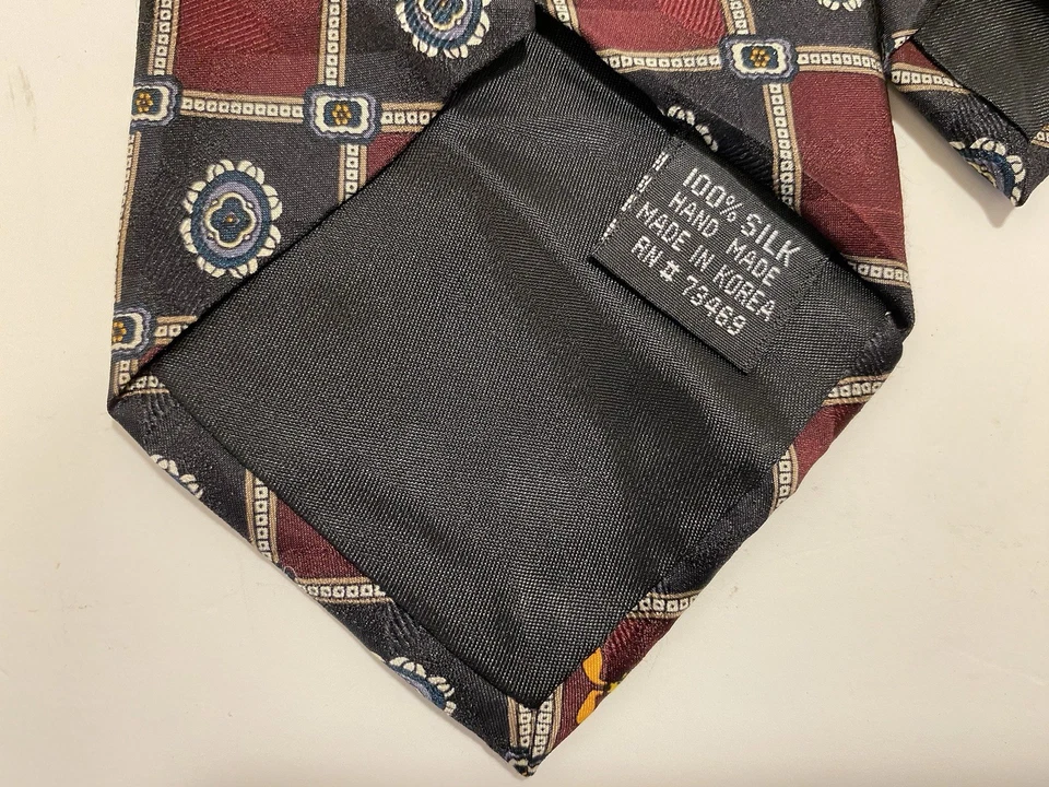 Corbata de seda de colección 1997 Looney Tunes Six Flags parques temáticos Looney Tunes personaje Foto 4 de 4