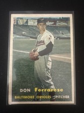 1957 Topps #146 Don Ferrarese