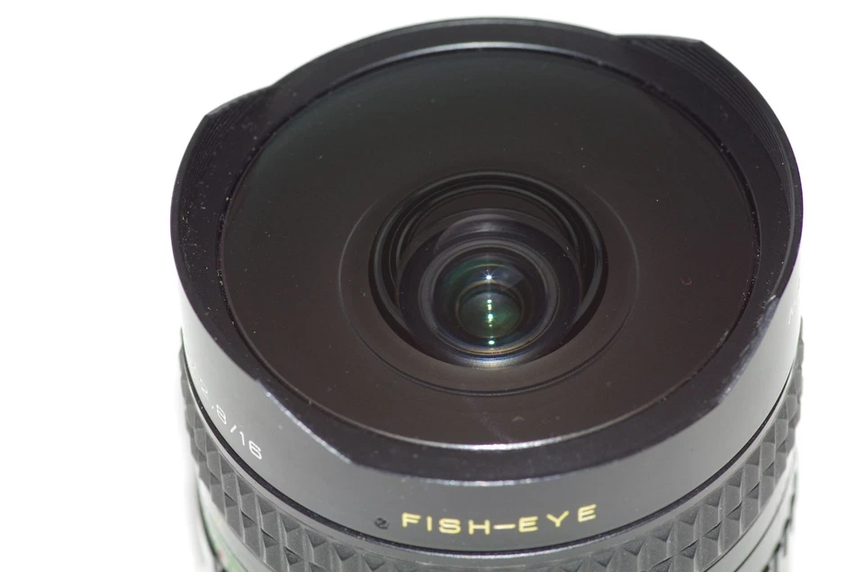 TRÈS BEL objectif ZENITAR 16mm f2,8 FISH-EYE, bouchons-filtre-pare-soleil-housse - Photo 2/4