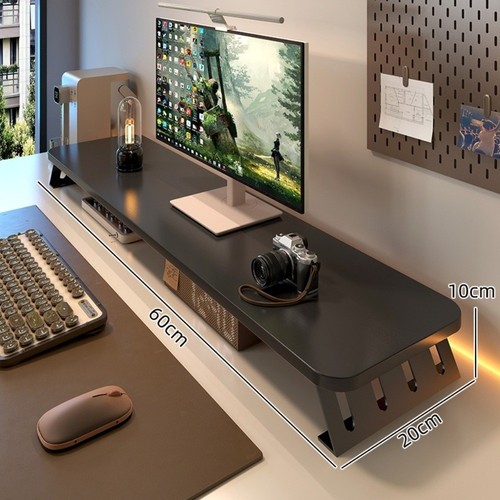 50/60cm Computer Monitor Stand Desktop Storage Rack Home - Bild 4 von 20