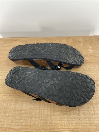 Betula Birkenstock 250 Sandalen schwarz mit silbernen Edelsteinen - EU Größe 39 US (L8) (M6) - Bild 7 von 7