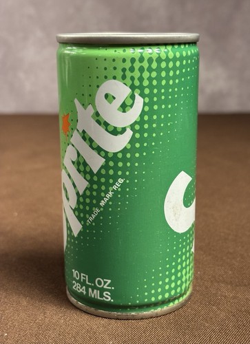 SPRITE Soda Pop Can 10oz /284 mL •Pull Tab Flat Top Toronto Canada Vintage 1970s - Picture 4 of 7