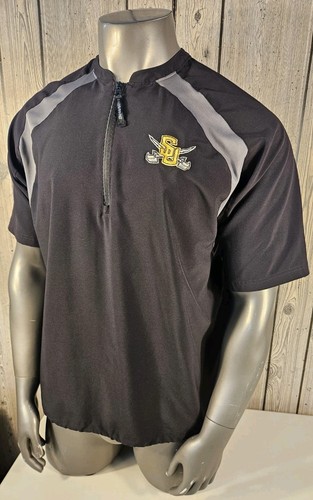 Demarini Baseball Batting Practice Windbreaker 1/4 Zip Jacket SU Georgetown XL
