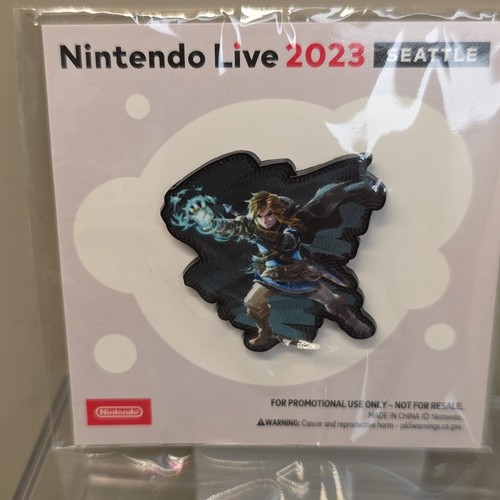 Spilla Nintendo Live 2023 Seattle - La Leggenda di Zelda: Le Lacrime del Regno - Foto 1 di 4