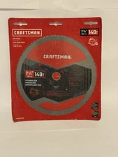 CRAFTSMAN #CMAS2725140 7 1/4" 140 TOOTH CIRCULAR SAW BLADE NEW SEALED