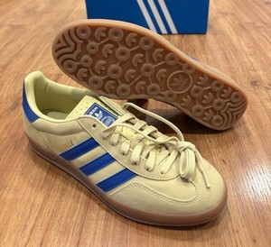 ★adidas★ Gazelle Home Blue Yellow adidas Gazelle Mustard Blue for Sale | Authenticity