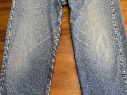 Vintage 1989 LEVIS 505 Orange Tab Jeans 20505-0217 Made USA 38x34 ausgefranste Kanten - Bild 4 von 17