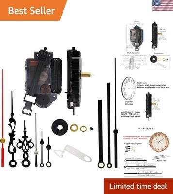 Versatile Pendulum Clock Movement for Repair or Customization - Youngtown 12888
