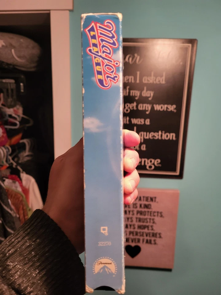 Major League VHS (1989) Paramount Pictures 1st Release - Image 3 of 4