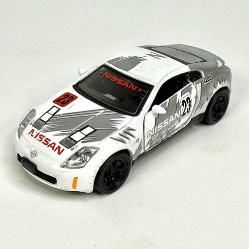 Tins Toys Nissan Fairlady 350 Z 4,5" Diecast Maßstab 1:36 Pull-Back Spielzeugauto silber - Bild 1 von 21