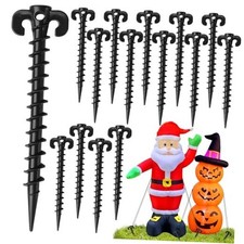 Inflatable Stakes Pcs 7.7 Inch Plastic Tent Yard Stakes for Inflatables 16