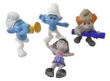 Lot of Used 2013 McDonald’s Happy Meal Toys Smurfs Vexy Harmony Crazy Hackus