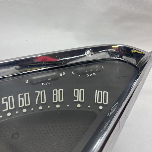 1955-59 Chevrolet Pickup / Truck Speedometer and Gauge Cluster Nice Looking Orig - Bild 10 von 15