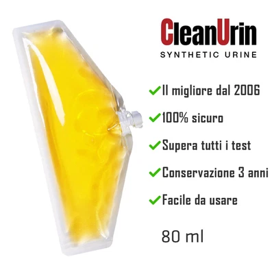 Bustina di Urina sintetica Original CleanU - Clean Urin 80ml