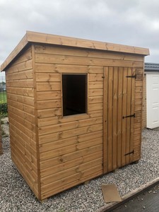 6x4 Pent Garden Shed Delivered Installed Visit Our Barnsley