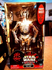 Star wars   Episode 1  TC-14   1999 electronic action figure