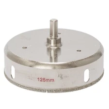 5" inch Tile Hole Saw 125mm Diamond Tip Drill Bit Masonry Tools for Stone Glass