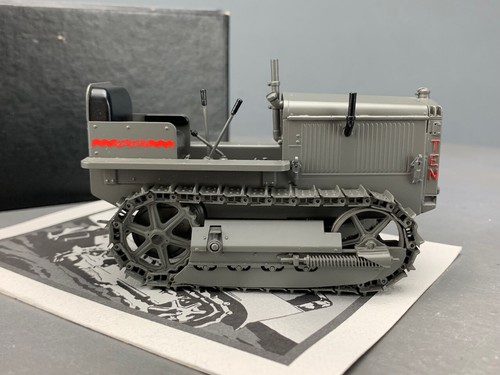 1:24 Classic Construction Models Brass Model Caterpillar Ten Tractor D0382 - Picture 4 of 15