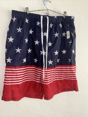 Bañador Bandera Americana Estrellas y Rayas Traje de Baño Board Shorts Para Hombre XL NUEVO - Imagen 4 de 13