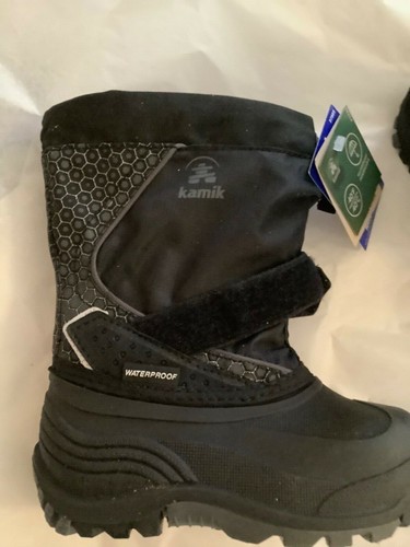 NEW Kamik Waterproof Icetrack Winter Snow Boots for Toddler Boys - 9 - Picture 2 of 4