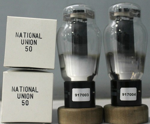 50 National Union Dual Getter Made in USA Amplitrex getestet Menge 1 Match Paar - Bild 2 von 7