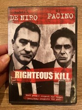 Righteous Kill (DVD, 2009, Canadian)