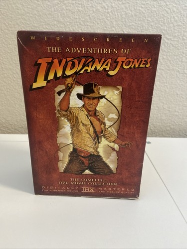 Indiana Jones - The Adventure Collection (DVD, 2003, 4-Disc Set, Widescreen) - Picture 1 of 2