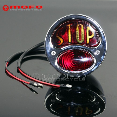 Par de luces traseras de freno de parada para Ford Modelo A Hot Rat Rods 1928 1929 1930 1931 - Imagen 6 de 12