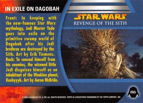 TOPPS 2005 STAR WARS REVENGE OF THE SITH PICK-A-CARD BASE TRADING CARDS #1-90 - Picture 173 of 181
