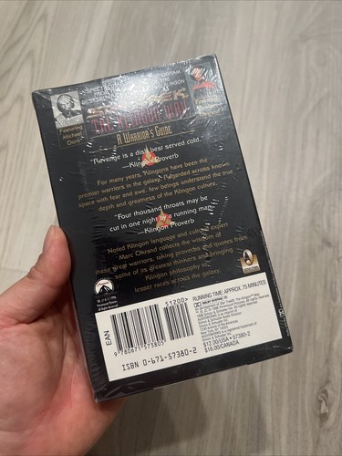 Star Trek The Klingon Way Cassette - Picture 5 of 5