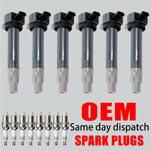 6X Ignition Coil +6X Spark Plug OEM for Chrysler 300 Sebring Dodge Charger UF502 - Picture 1 of 13