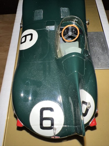 HistoricReplicars 1:24 Jaguar D Type 1955 Le Mans Winner Handmade By John Haynes - Picture 7 of 10