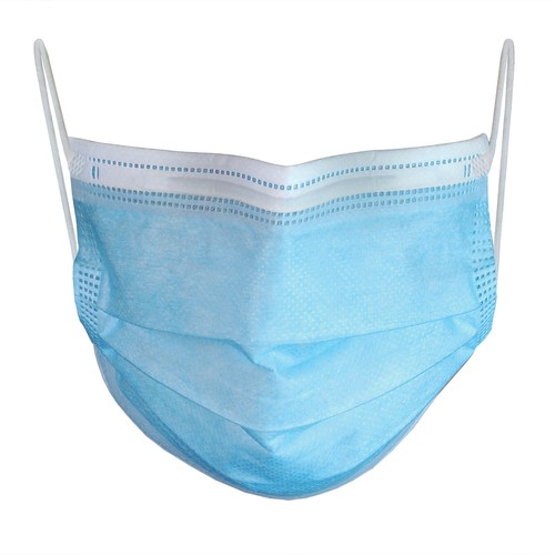 100 Stück Mundschutz Medizinische OP Maske Medizinprodukt-Klasse 1 , Typ 2R - Bild 2 von 6