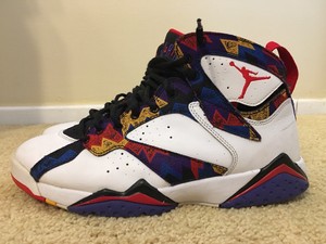 Air Jordan Retro VII 7 NOTHING BUT NET UGLY SWEATER 304775-142 size 12 Air Jordan Retro VII 7 NOTHING BUT NET UGLY SWEATER 304775-142 size 12
