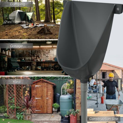 Wasserloses Urinal mit Schlauch UV beständig Außenurinal Kunststoff Urinale - Bild 2 von 6