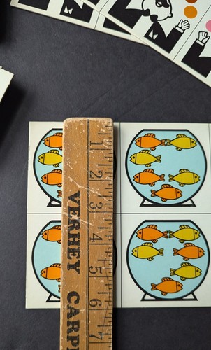 Vintage 1968 Creative Playthings Picture LEARNING LOTTO Same Different Game 100% - Picture 12 of 16