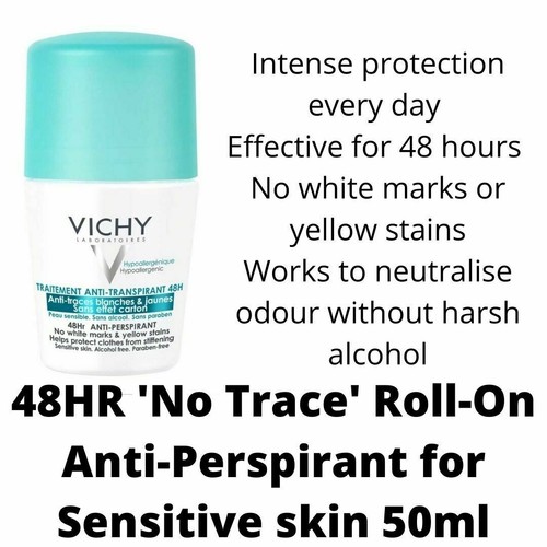 Vichy Antitranspirant Roll Ons 48STD/72HR/96HR Schutz JEWEILS 50 ml - Bild 2 von 21