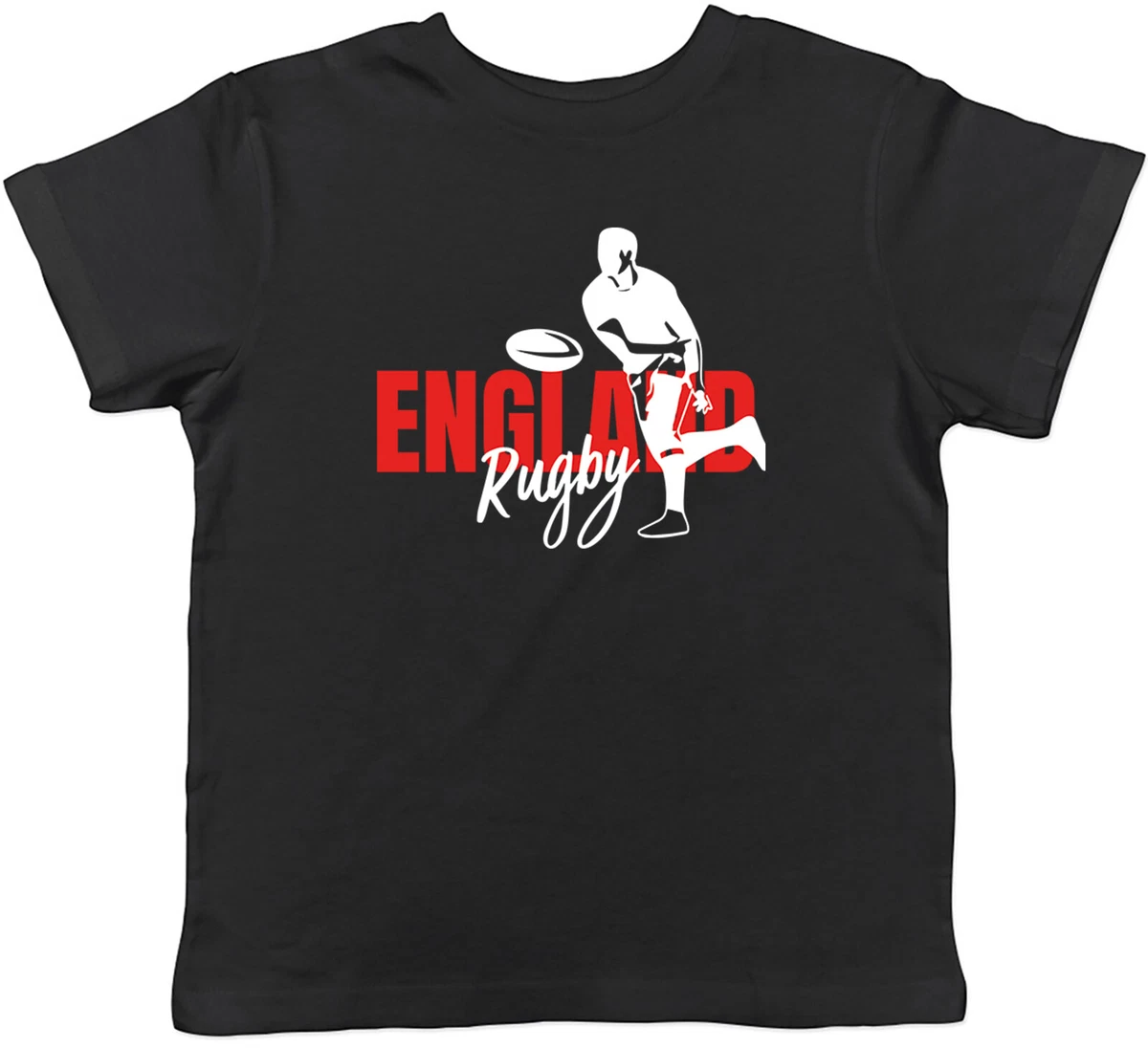 England Rugby Kids T Shirt Supporters Fans World Cup Childrens