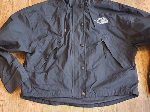 The North Face Dryvent women's black cropped jacket size M - Picture 3 of 13