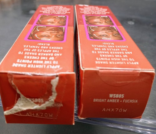 NYX Wonder Stick Blush - Dual-Ended Cream Blush #WSB05 Bright - 0.14 Oz- Qty 2 - Picture 7 of 8